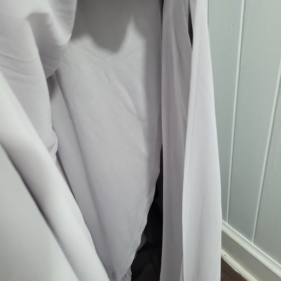 Lulu's Heavenly Hues Women's XL Light Grey Maxi Dress Bridesmaid Party Prom - Picture 11 of 15